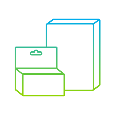 Folding Cartons Icon Folding Cartons Icon