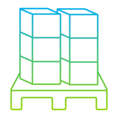 Inventory Icon Packaging supply chain